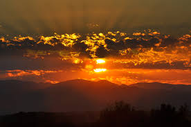 Picture of the sunrise