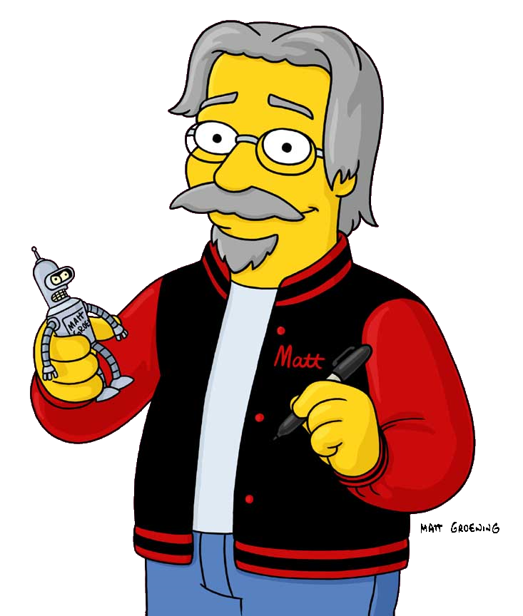 Cartoon Matt Groening