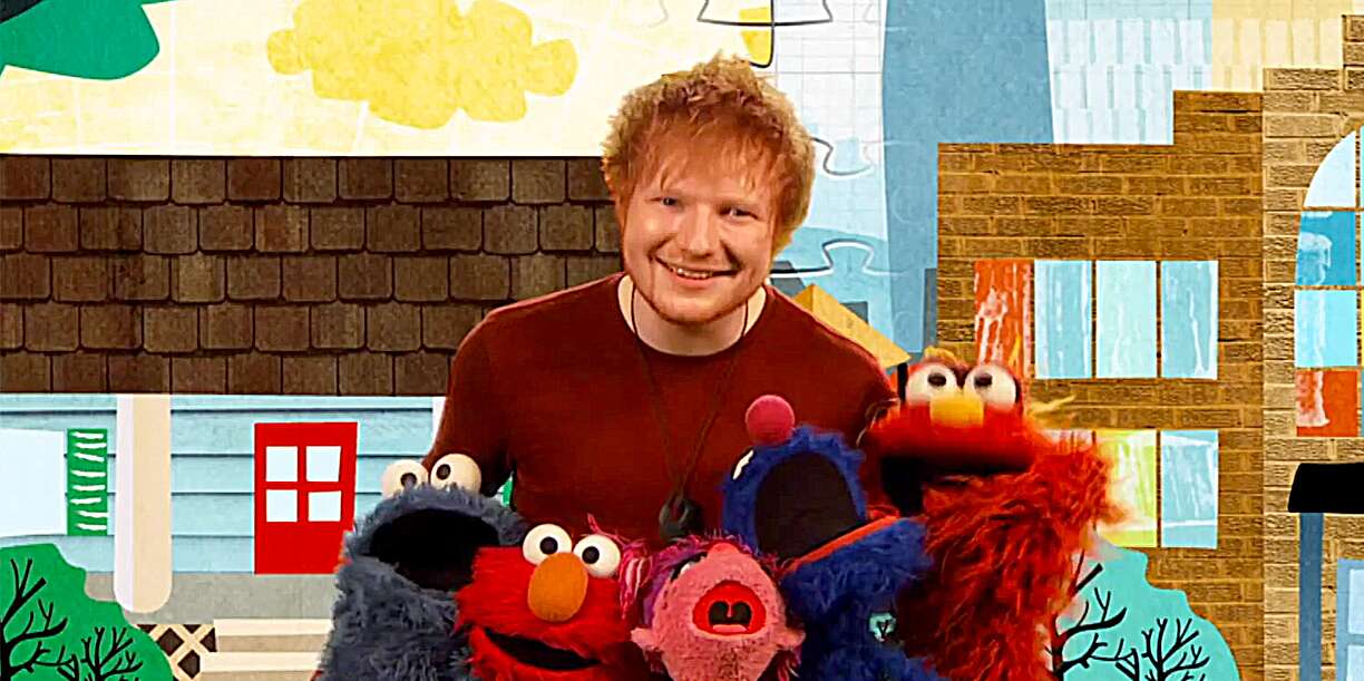 Local man on Sesame Street