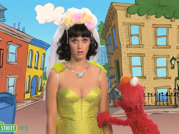 Katy Perry on Sesame Street
